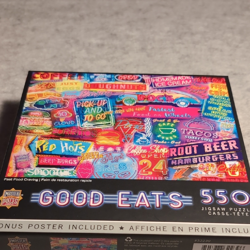 MasterPieces Good Eats 550 Piece Jigsaw Puzzle